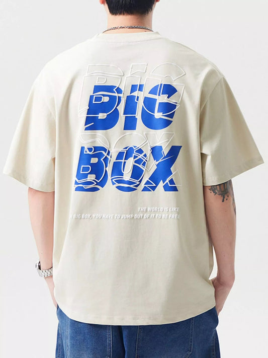Men's Plus Size Big Box Graphic Casual T-Shirt - DicartluzeDicartluze5583a678 - 0959 - 428a - 82c1 - a5345c82fd83 - Max - Origin