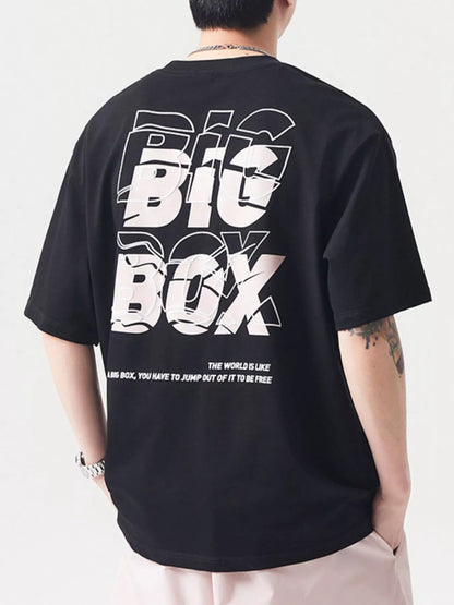 Men's Plus Size Big Box Graphic Casual T-Shirt - DicartluzeDicartluzeb54112b6 - c275 - 4da7 - abff - 9343fa66d039 - Max - Origin