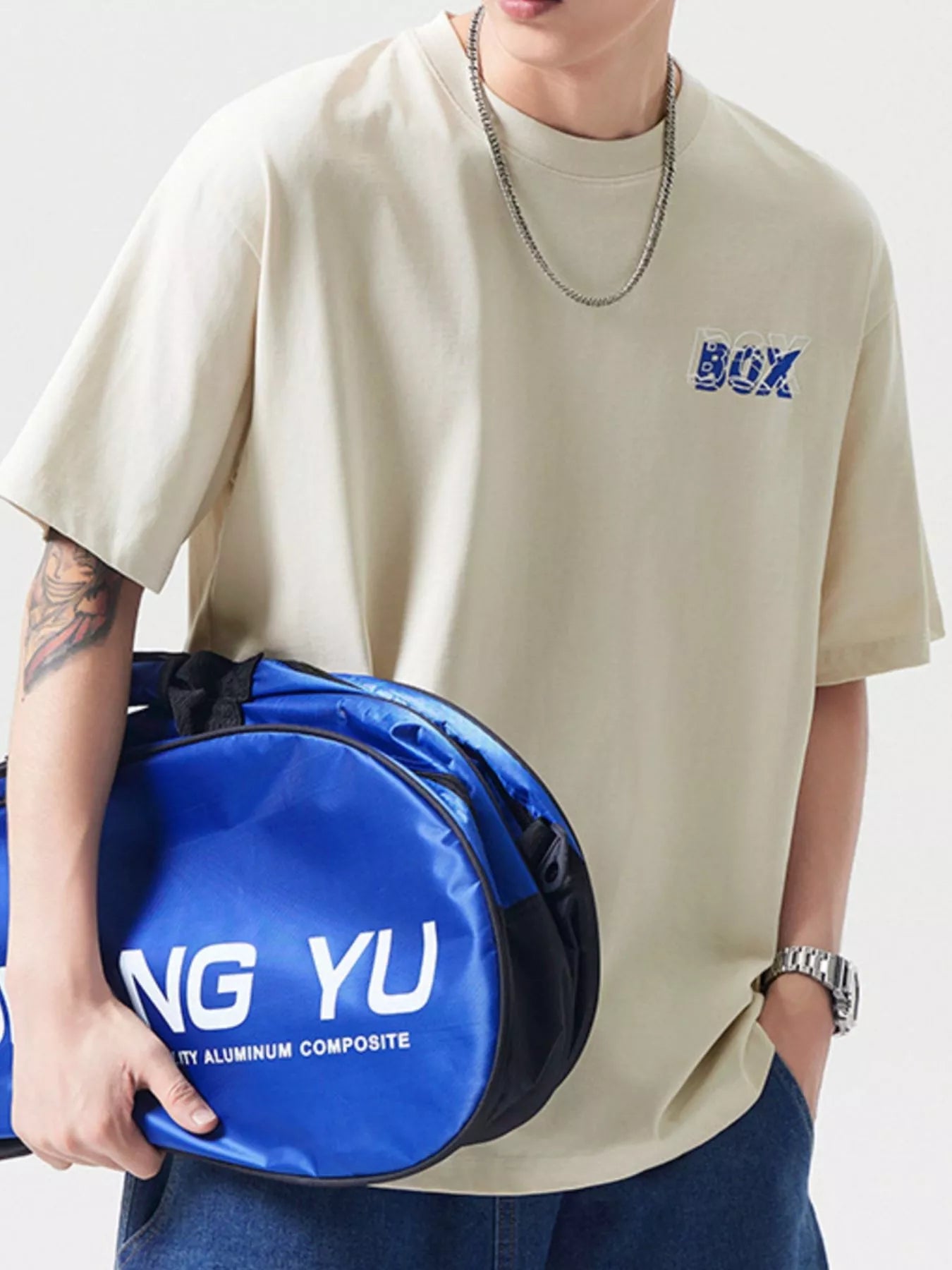 Men's Plus Size Big Box Graphic Casual T-Shirt - DicartluzeDicartluzec50b874a - 6ba1 - 4cb5 - 954e - 15d2e106307d - Max - Origin