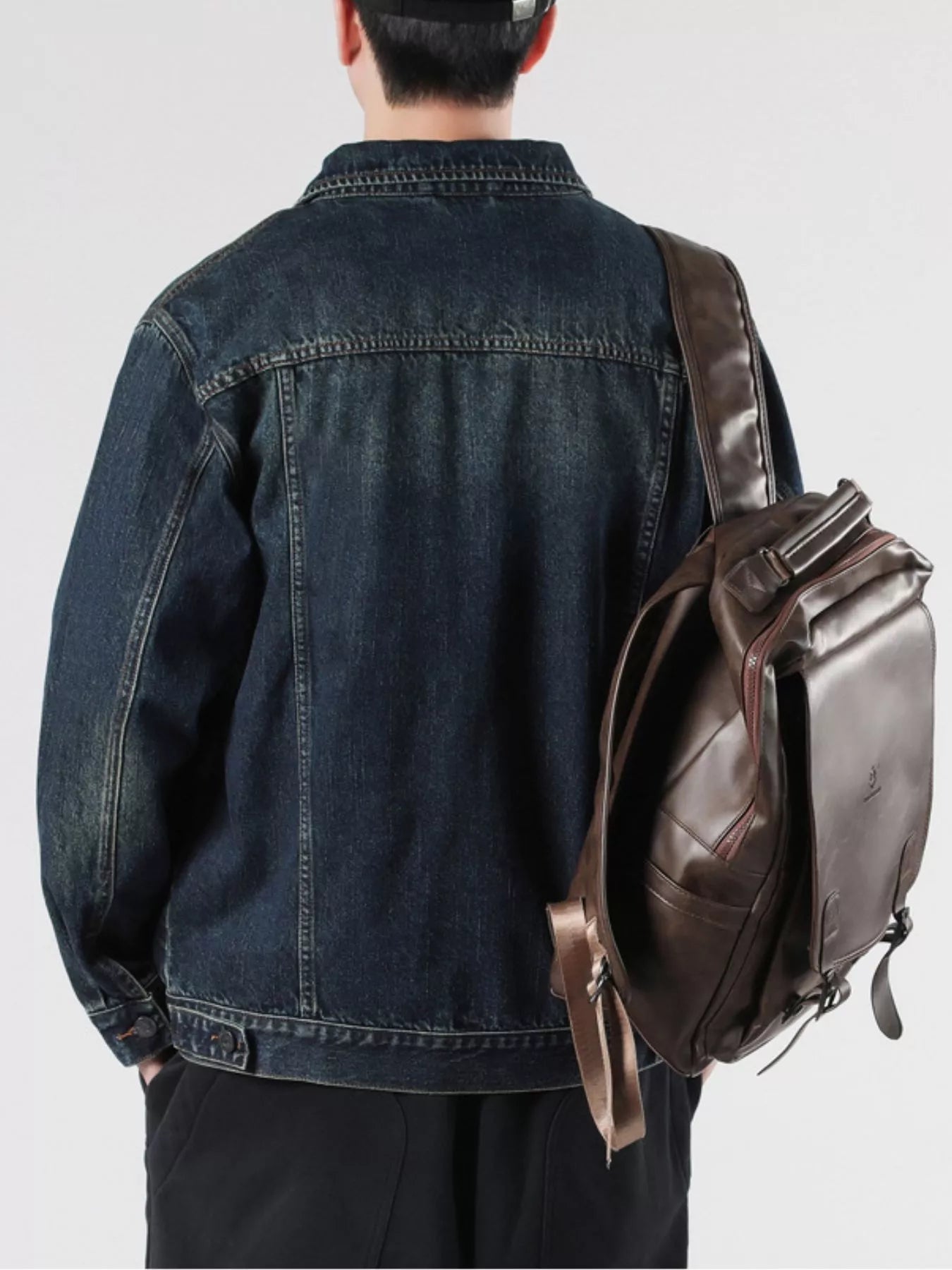 Men's Plus Size Button Up Wash Denim Jacket - DicartluzeDicartluze674bdddf - fd06 - 484a - a72b - cdb2d1c39633 - Max - Origin