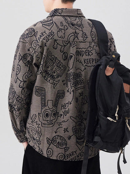 Men's Plus Size Casual Button Up Long Sleeve Shirt - DicartluzeDicartluze65274c38 - fdd7 - 408e - 9118 - 48cc7f040e98 - Max - Origin