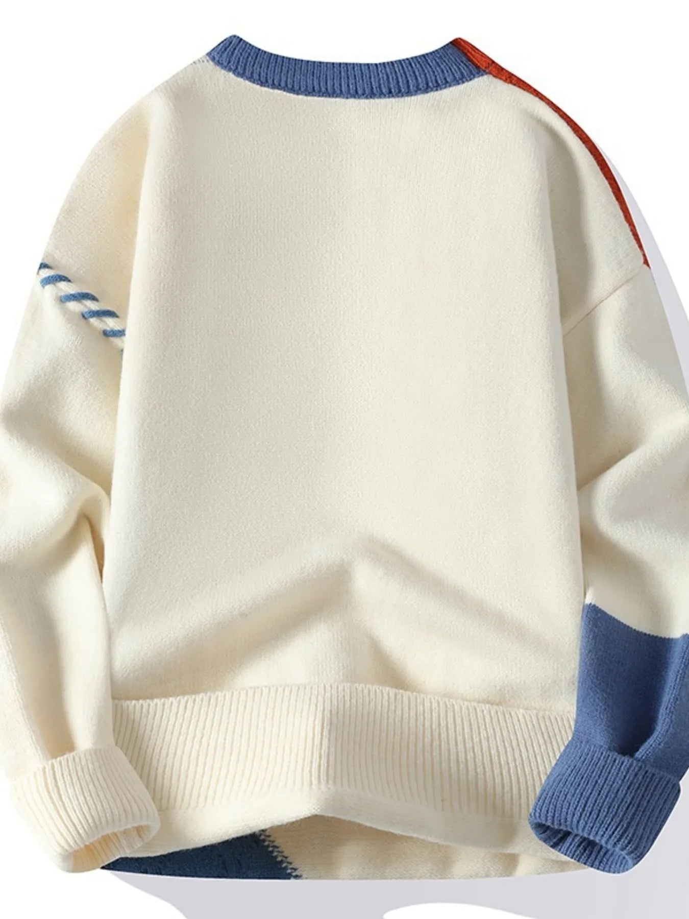 Men's Plus Size Color Block Cable Knit Sweater - DicartluzeDicartluzefa2444247b9149c8a8b0e7d2c91c8d4a - Max - Origin