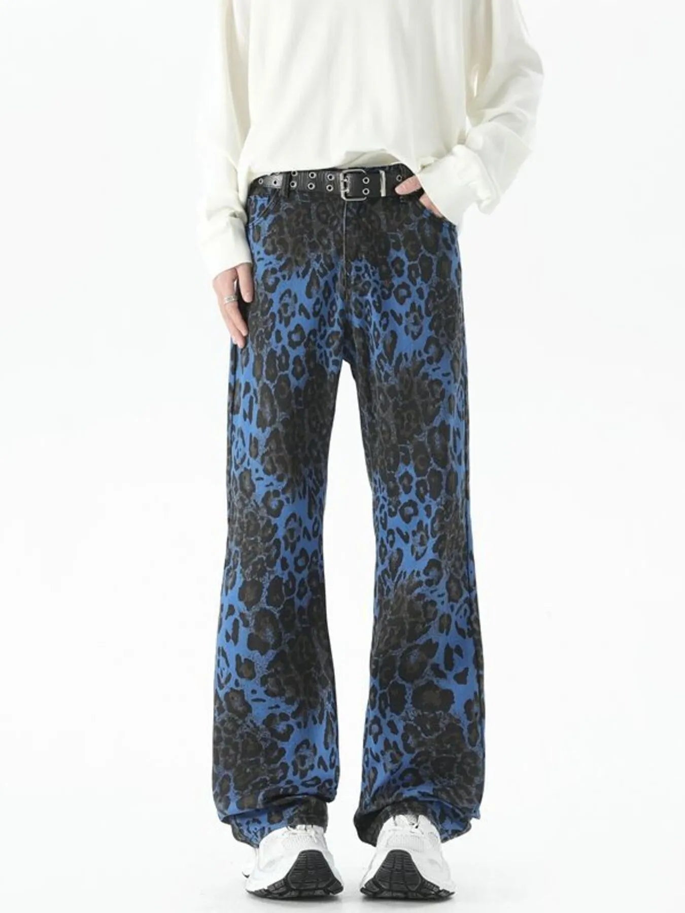 Men's Plus Size Leopard Print Loose Fit Jeans - DicartluzeDicartluze59a3d38b185a4634840c1385ddd4b999 - Max - Origin