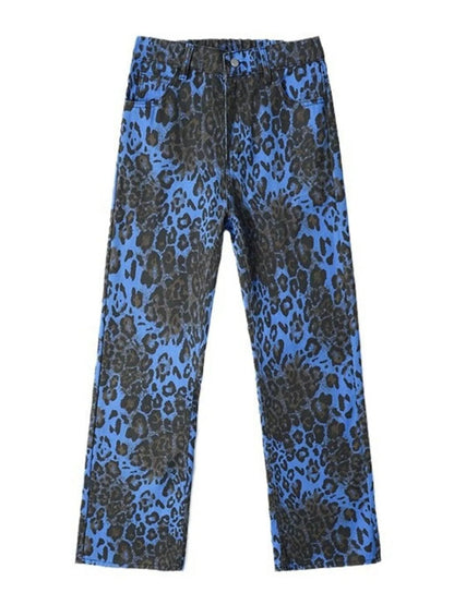 Men's Plus Size Leopard Print Loose Fit Jeans - DicartluzeDicartluze348625a2 - a33f - 48a4 - 92e9 - 4bf33dec637e - Max - Origin