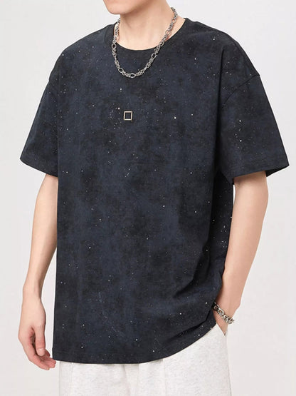 Men's Plus Size Round Neck Relaxed Fit T-Shirt - DicartluzeDicartluze0918a8b2 - 6129 - 44e8 - ba09 - ad04d827a645 - Max - Origin