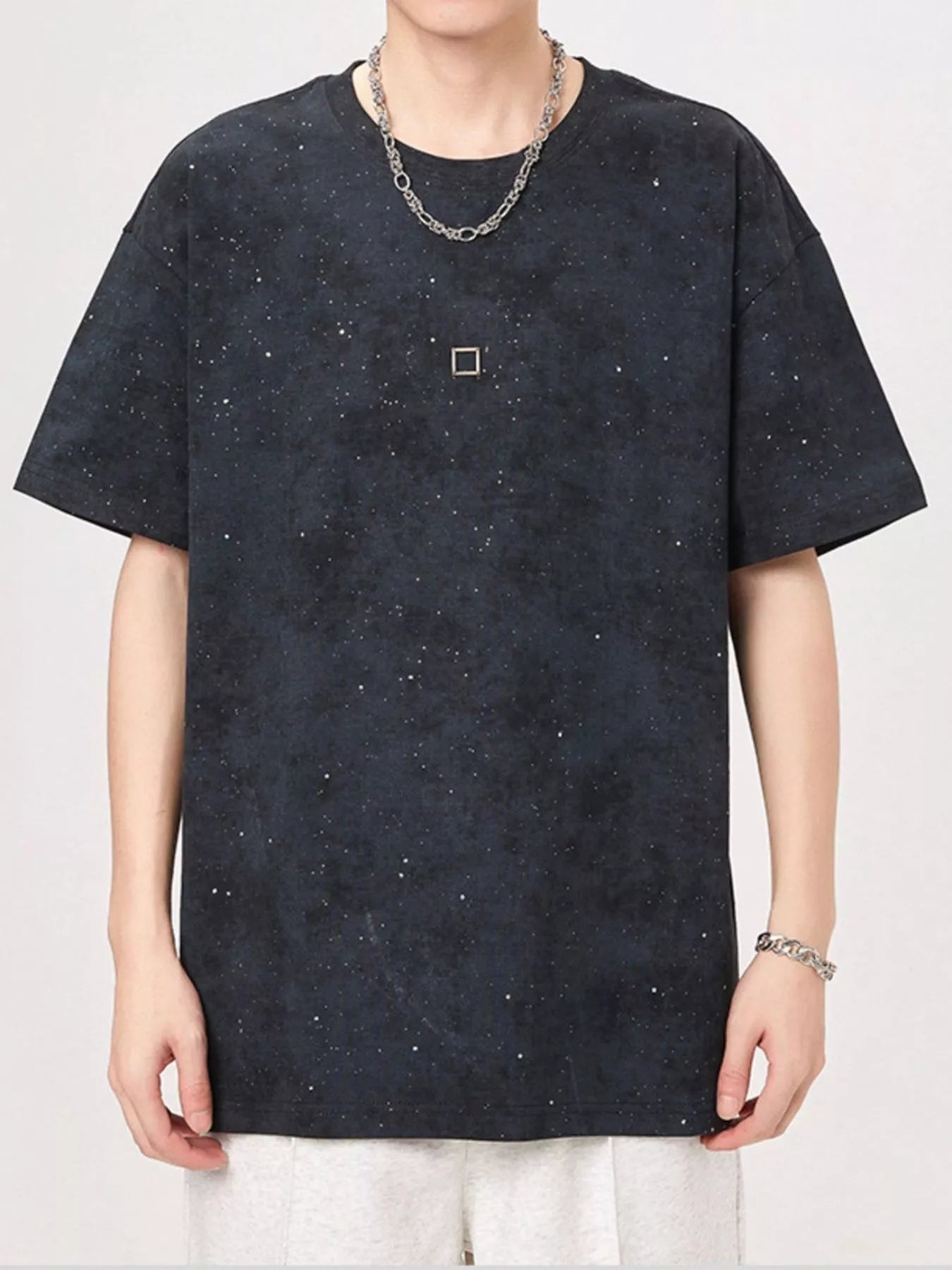 Men's Plus Size Round Neck Relaxed Fit T-Shirt - DicartluzeDicartluze65f3010a - 4fe7 - 4c4b - a7f0 - e84f71df447e - Max - Origin