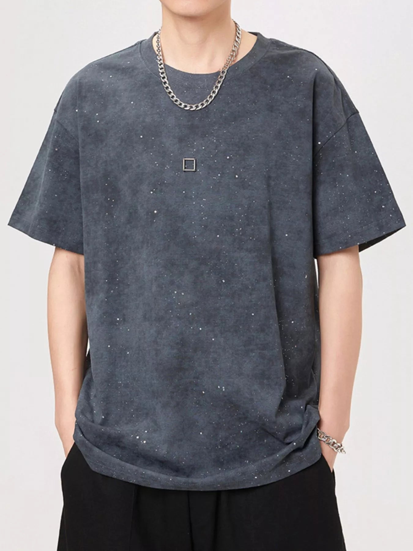 Men's Plus Size Round Neck Relaxed Fit T-Shirt - DicartluzeDicartluze09074dc3 - 38d0 - 466f - 99a3 - 0079a6ee04fb - Max - Origin