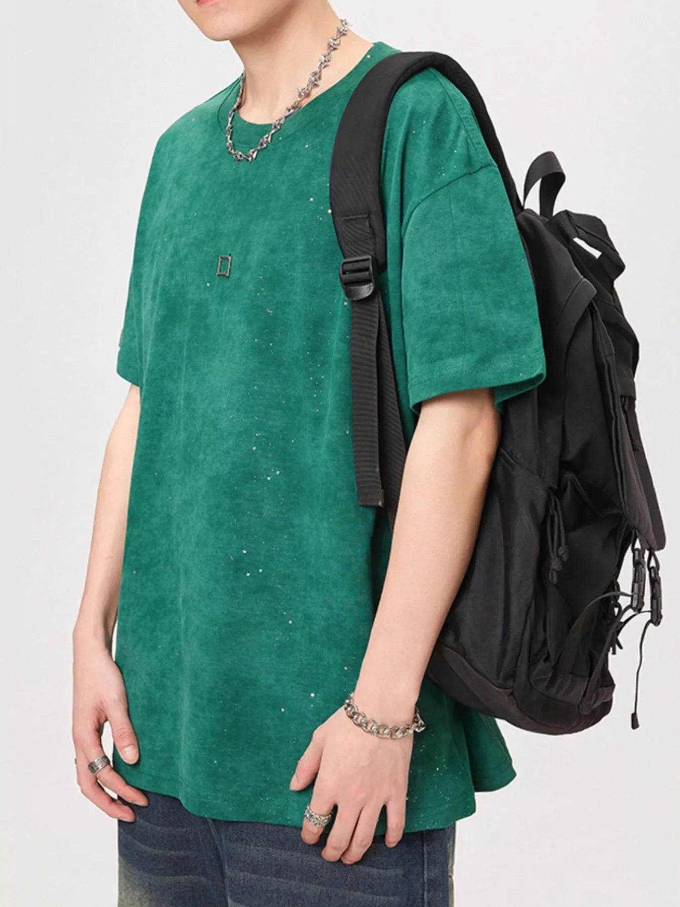 Men's Plus Size Round Neck Relaxed Fit T-Shirt - DicartluzeDicartluzeeb660453 - 9a97 - 4638 - 88ce - dca0a26424bd - Max - Origin