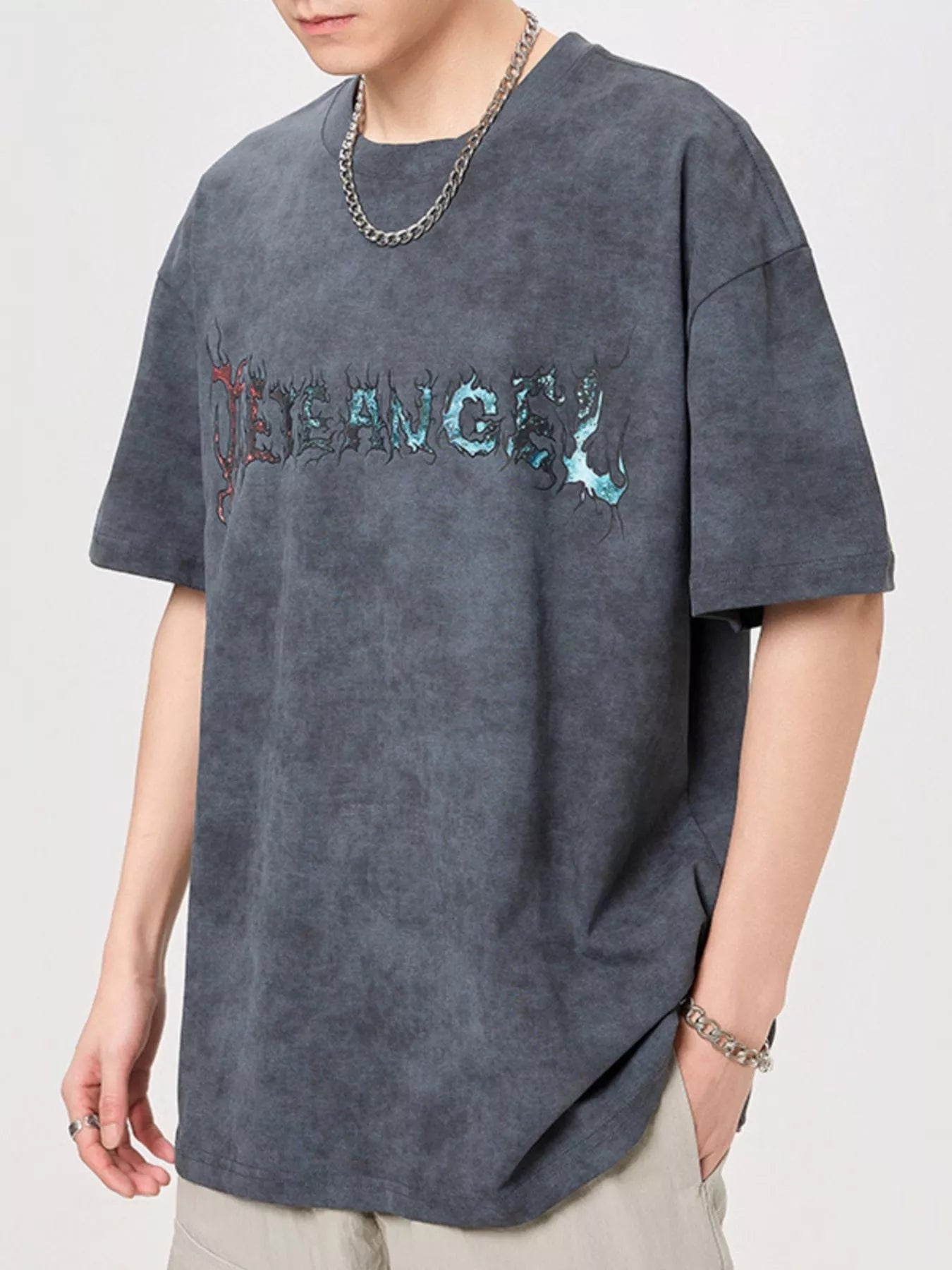 Men's Plus Size Round Neck Short Sleeve T-Shirt - DicartluzeDicartluze5ce630e2 - 53fa - 4810 - a4b3 - 08e4d94d63ae - Max - Origin