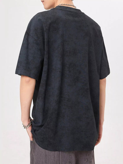 Men's Plus Size Round Neck Short Sleeve T-Shirt - DicartluzeDicartluze9e1b3b54 - dc39 - 4b20 - ba5c - c41c640ce016 - Max - Origin