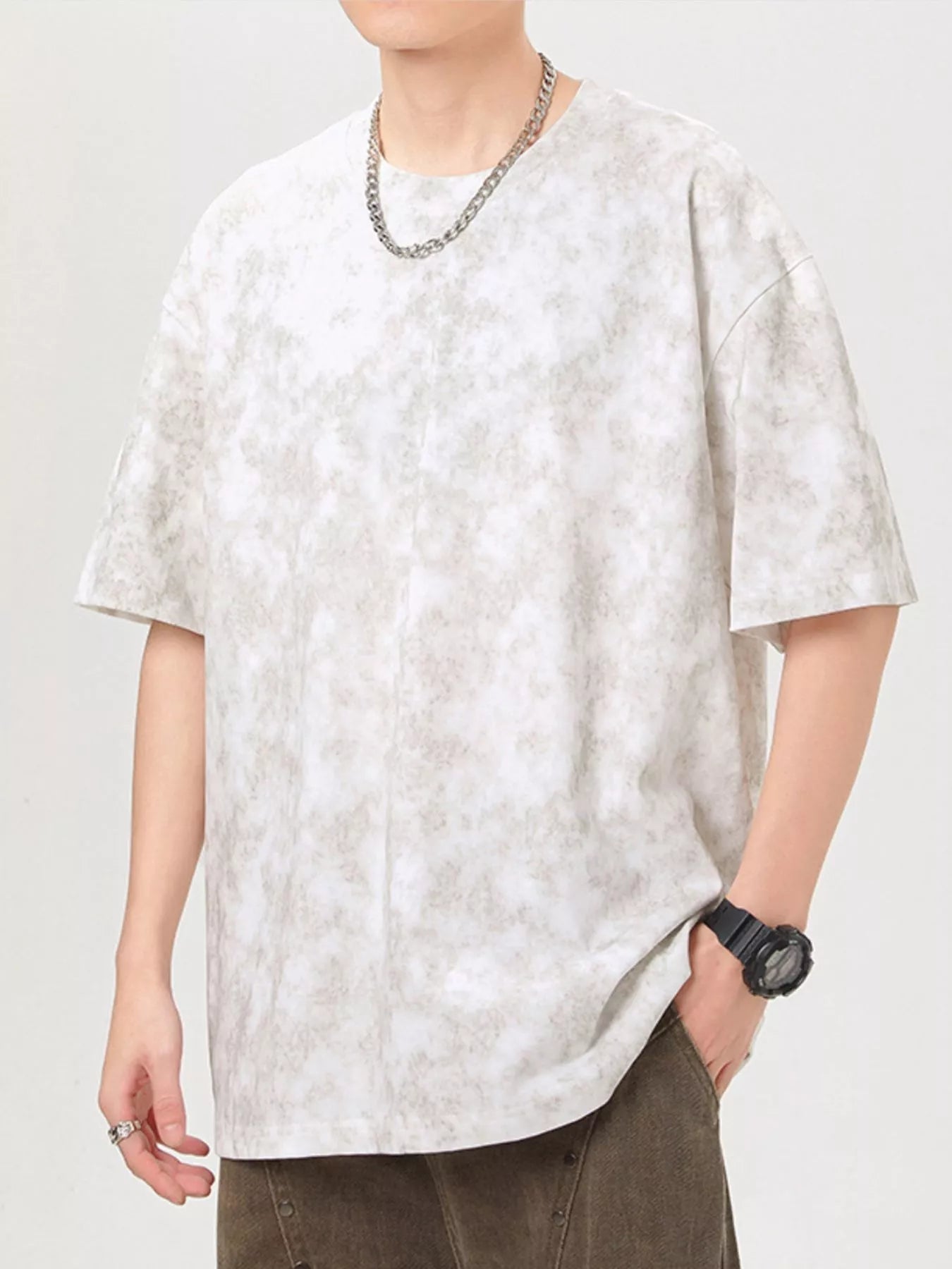 Men's Plus Size Vintage Washed Round Neck Oversized T-Shirt - DicartluzeDicartluzea3812ac0 - 4f0c - 4c0d - b8ed - b635dd5b5099 - Max - Origin