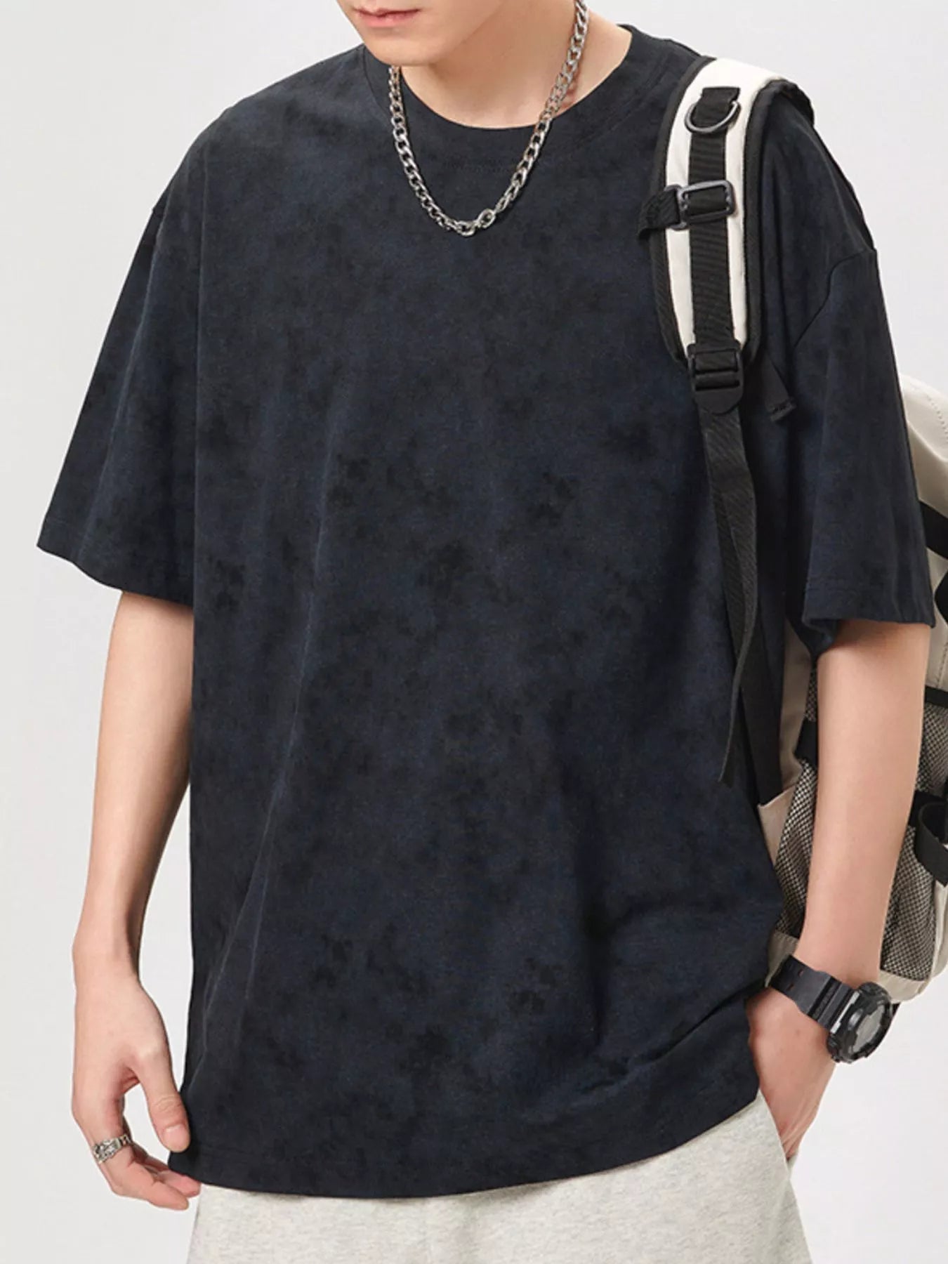 Men's Plus Size Vintage Washed Round Neck Oversized T-Shirt - DicartluzeDicartluzef3a9b4ef - d216 - 4e3e - b32d - 774d1ea10e11 - Max - Origin