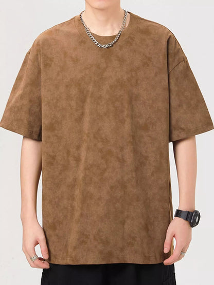 Men's Plus Size Vintage Washed Round Neck Oversized T-Shirt - DicartluzeDicartluze1e22c8f0 - 2c14 - 4ee7 - 850e - 225e9cbca732 - Max - Origin