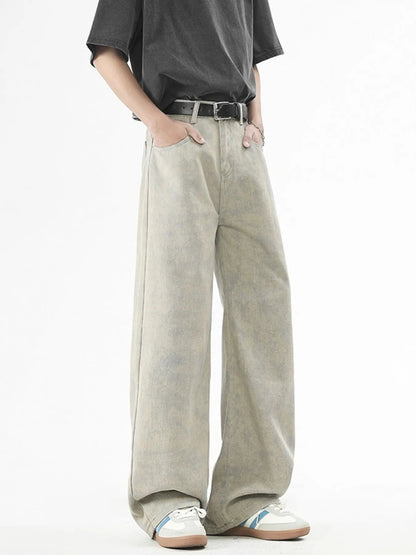 Men's Plus Size Wide Leg Jeans - DicartluzeDicartluzefe09b1fe3a7d4abda95ecc70e6be1a1f - Max - Origin