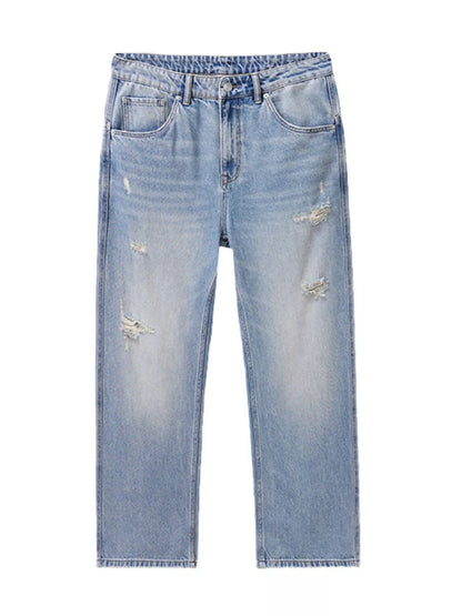 Men's Ripped Wide Leg Jeans - DicartluzeDicartluze46eaceae - 319d - 4cb4 - 87fd - dacb758220ca - Max - Origin