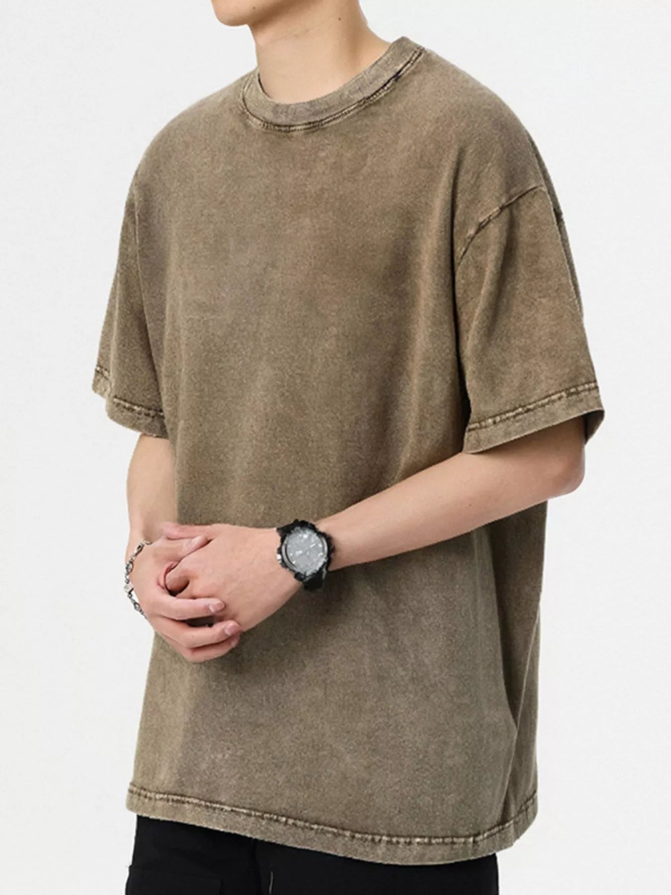 Men's Round Neck Short Sleeve T-Shirt - DicartluzeDicartluzeb40a1527 - 8960 - 4581 - 9d40 - b9828de1c4cd - Max - Origin