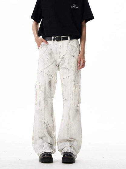 Men's Wide Leg Cargo Jeans - DicartluzeDicartluzea6e7a7ea7f06451db074b6892a77cbfd - Max - Origin