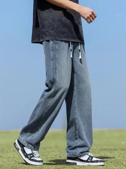 Men's Wide Leg Jeans - DicartluzeDicartluze68c112ec83c840eb98f651ae85a076e4 - Max - Origin