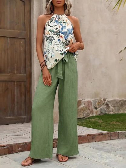 Printed Tank Top and Wide Leg Pants Set - DicartluzeDicartluze0ad7d404 - ef13 - 40e9 - 98bf - f2d523c6c542 - Max - Origin