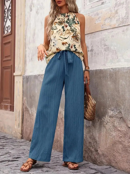 Printed Tank Top and Wide Leg Pants Set - DicartluzeDicartluze1ed2e2e5 - 70b5 - 486d - bf38 - d79ea3f560f0 - Max - Origin