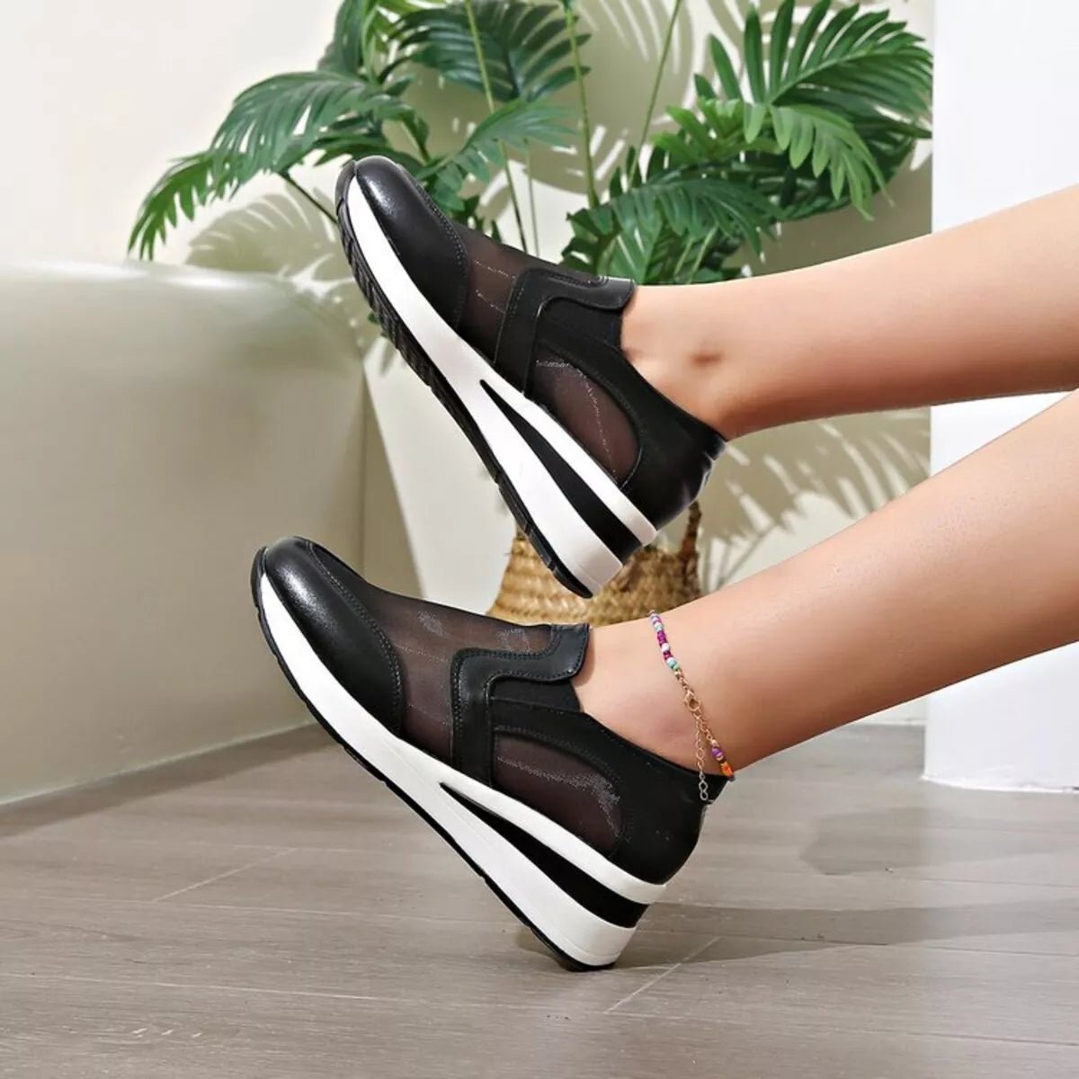Round Toe Wedge Sneakers - DicartluzeDicartluze1a0c2ad5ab0e43cd8ef75aff3a83f965 - Max - Origin