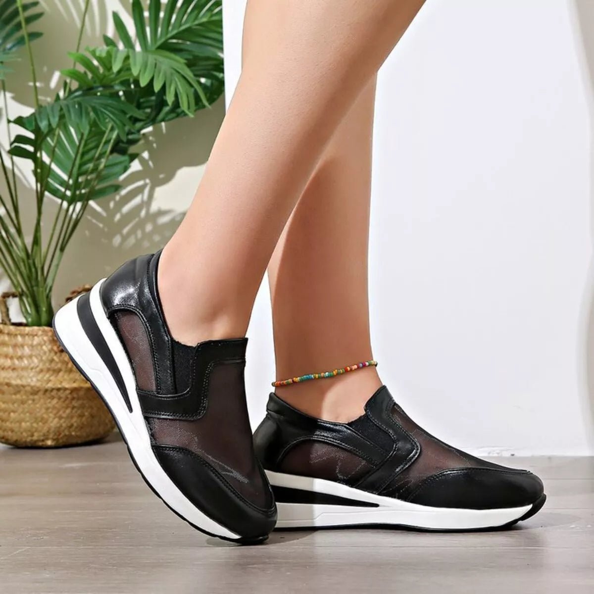 Round Toe Wedge Sneakers - DicartluzeDicartluze18d35e6833b84d74b6de92e0e58c0c57 - Max - Origin