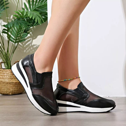 Round Toe Wedge Sneakers - DicartluzeDicartluze18d35e6833b84d74b6de92e0e58c0c57 - Max - Origin