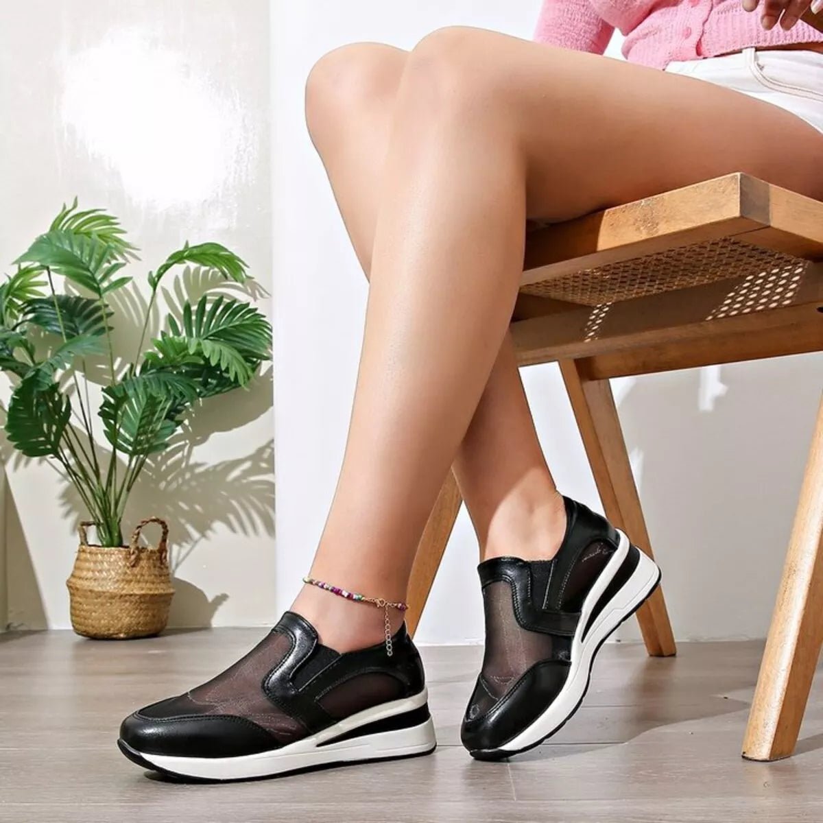 Round Toe Wedge Sneakers - DicartluzeDicartluzeb92e1c1fc9414f26bf73b9cbbc13021e - Max - Origin