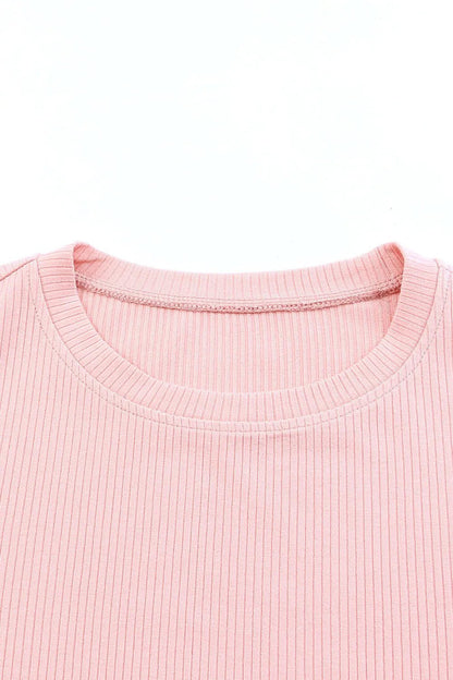 Ruffled Round Neck Cap Sleeve Blouse - DicartluzeDicartluzee7eaff1b - 8b79 - 4ec2 - 862b - a11b2244c637 - Max