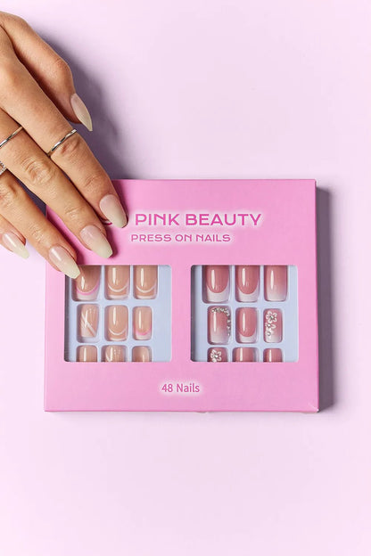 SO PINK BEAUTY Press On Nails 2 Packs - DicartluzeDicartluze494c07c9 - 8cde - 4193 - 84c2 - f1075f07d91b - Max