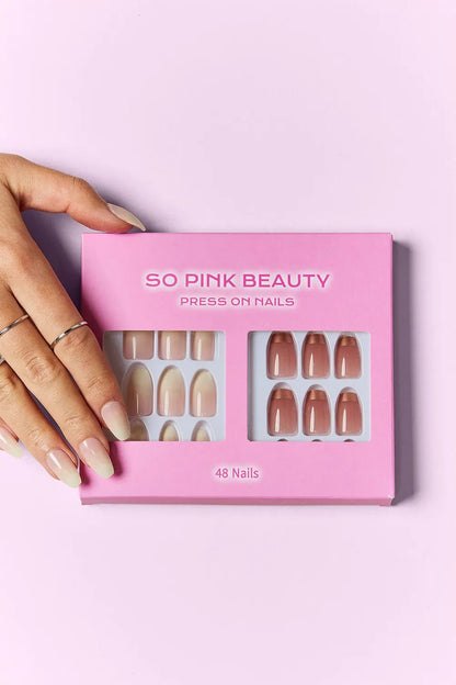 SO PINK BEAUTY Press On Nails 2 Packs - DicartluzeDicartluze0ac8d1e5 - cc2b - 4926 - a880 - 0c65f84c122c - Max
