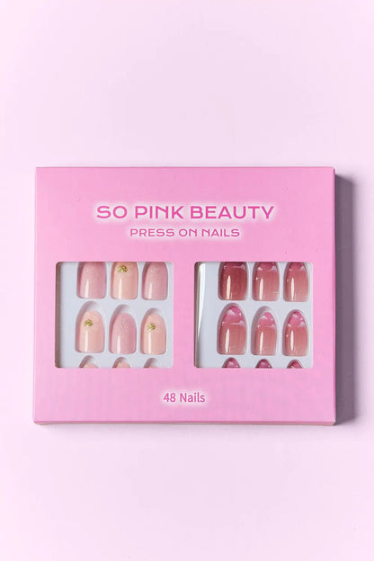 SO PINK BEAUTY Press On Nails 2 Packs - DicartluzeDicartluze0f3b6d18 - 5595 - 4cdb - 9ecb - c2d5a06d6737 - Max