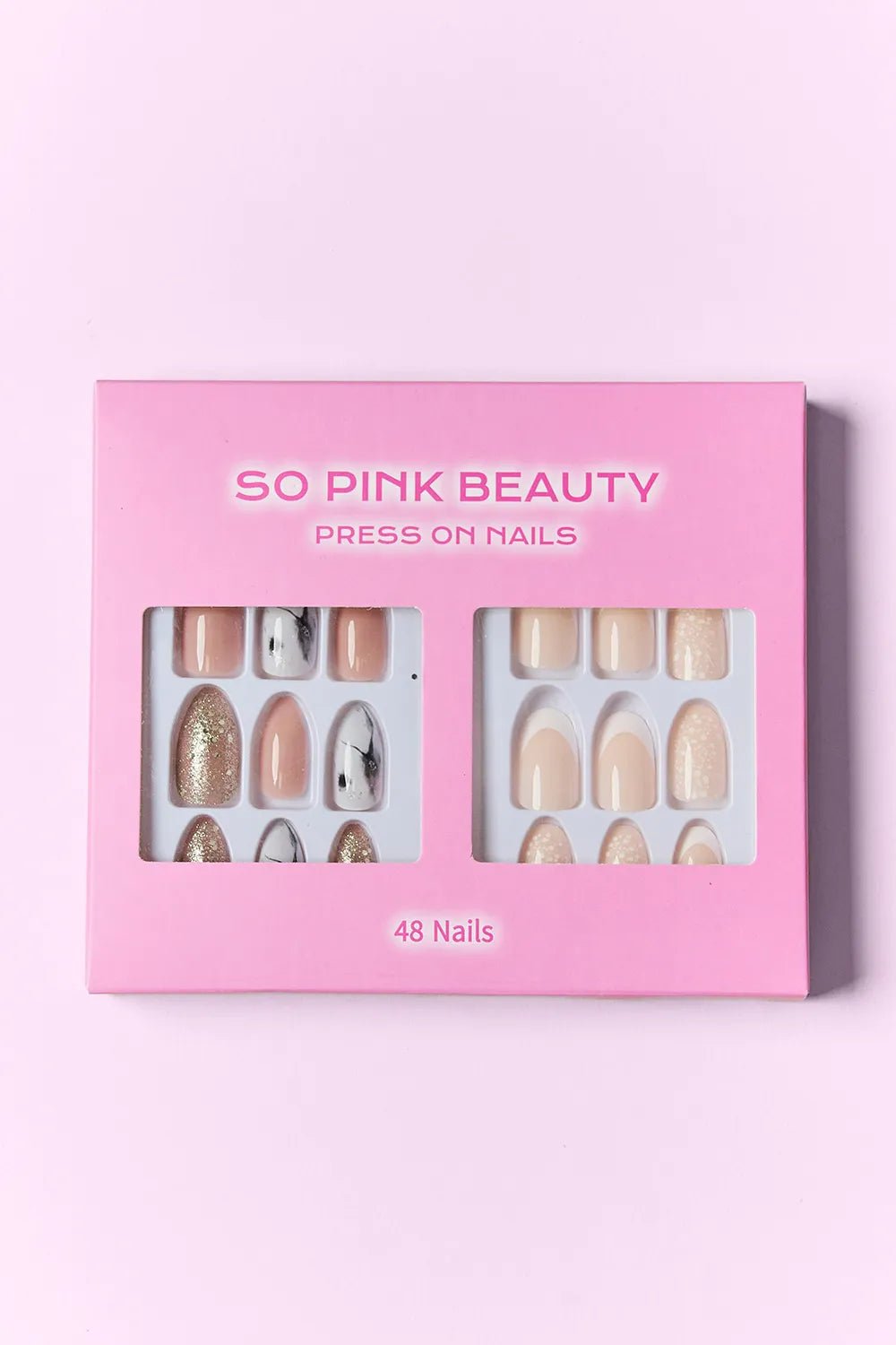 SO PINK BEAUTY Press On Nails 2 Packs - DicartluzeDicartluze5c47318c - 6fae - 42b5 - b097 - 8fd0ce75303c - Max