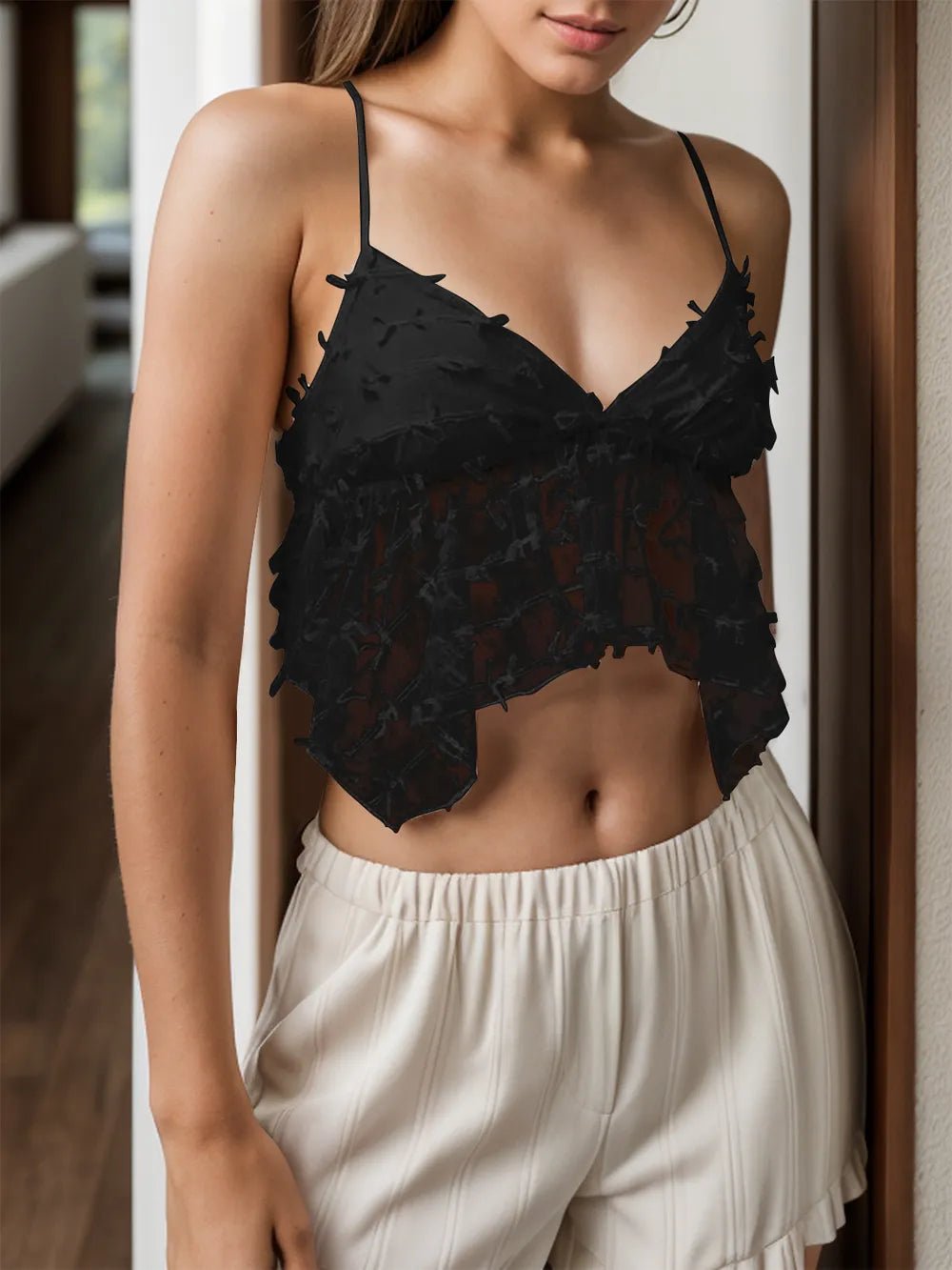 Tied V - Neck Cami - DicartluzeDicartluze00322965 - ec21 - 48e1 - acdd - de3b1d7f4bac - Max