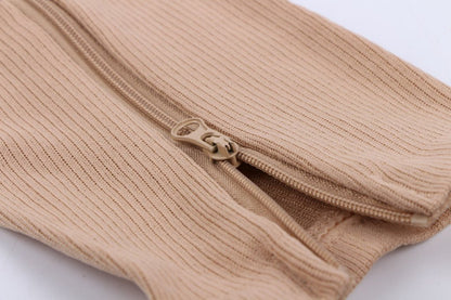 Toe Freedom Compression Socks - Comfortable, Breathable, and Quick - Drying for All - Day Wear, Sports, and Fitness - Polyester Knit Fabric, Side Zipper, and Toeless Design - DicartluzeDicartluzeToe Freedom Compression Socks - Comfortable, Breathable, and Quick - Drying for All - Day Wear, Sports, and Fitness - Polyester Knit Fabric, Side Zipper, and Toeless Design