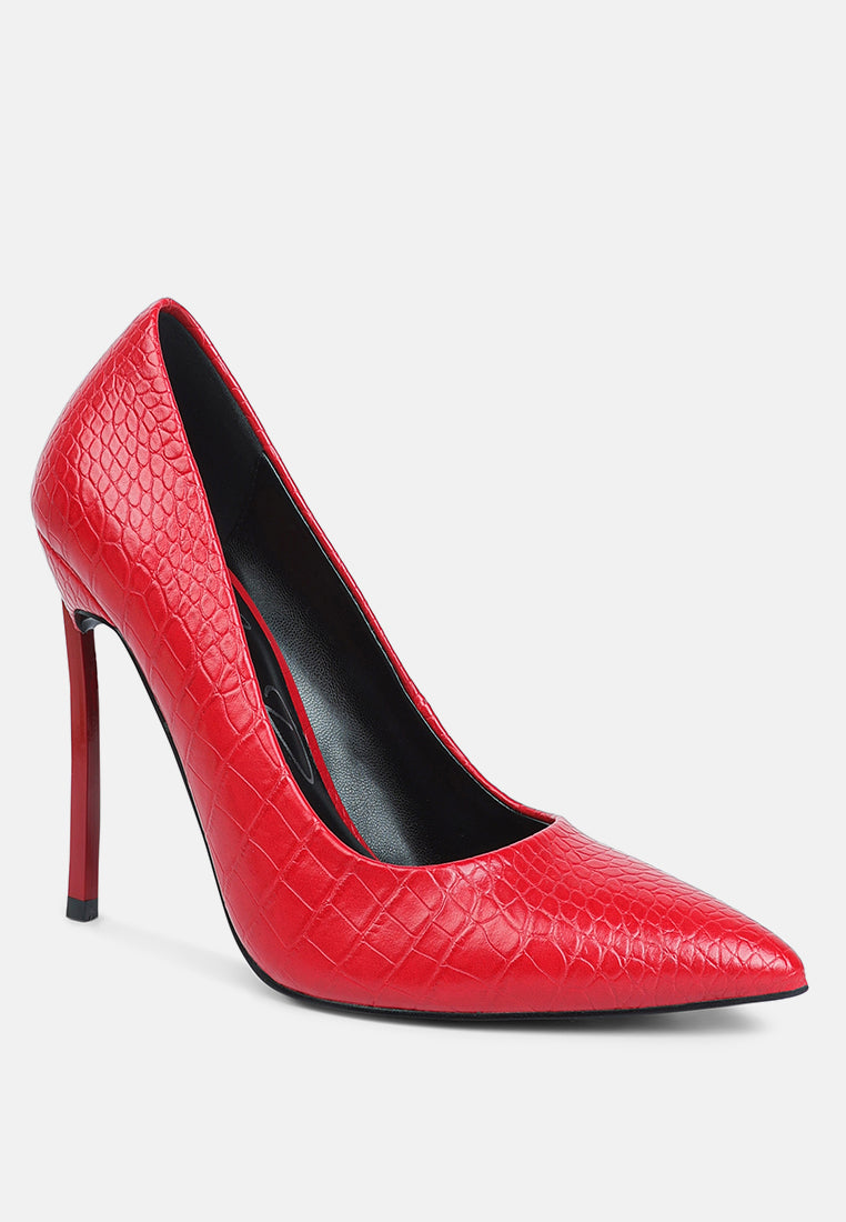 Stiletto Heel  shoes  Urchin Croc High