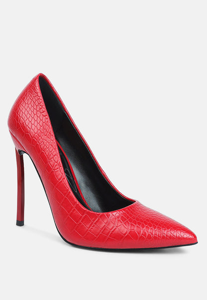 Stiletto Heel  shoes  Urchin Croc High