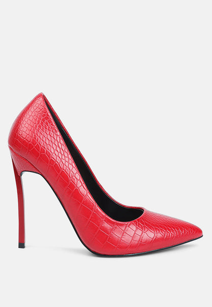 Stiletto Heel  shoes  Urchin Croc High