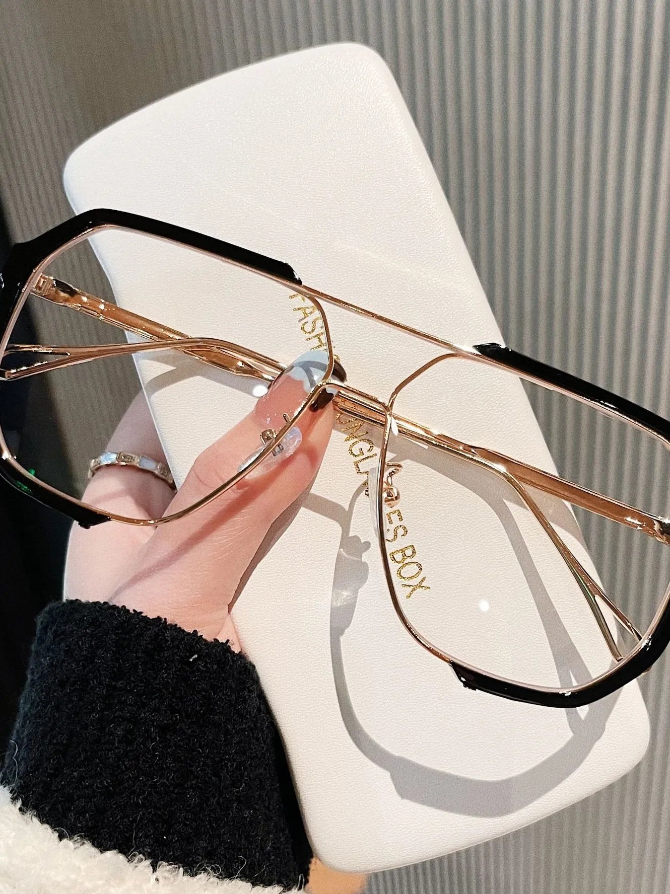 UV Protection Oversized Sunglasses - DicartluzeDicartluze683d7029627243f0becb4dc577c7c355 - Max - Origin