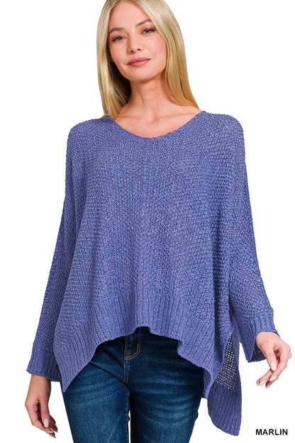 Zenana Dolman Sleeve V - Neck Sweater - DicartluzeDicartluzee6163b5489734fc6a6f288b2f8c684ed - Max - Origin